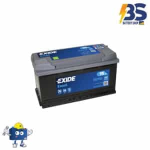 Batterie Exide AGM Start And Stop EK600 12V 60ah 680A L2D