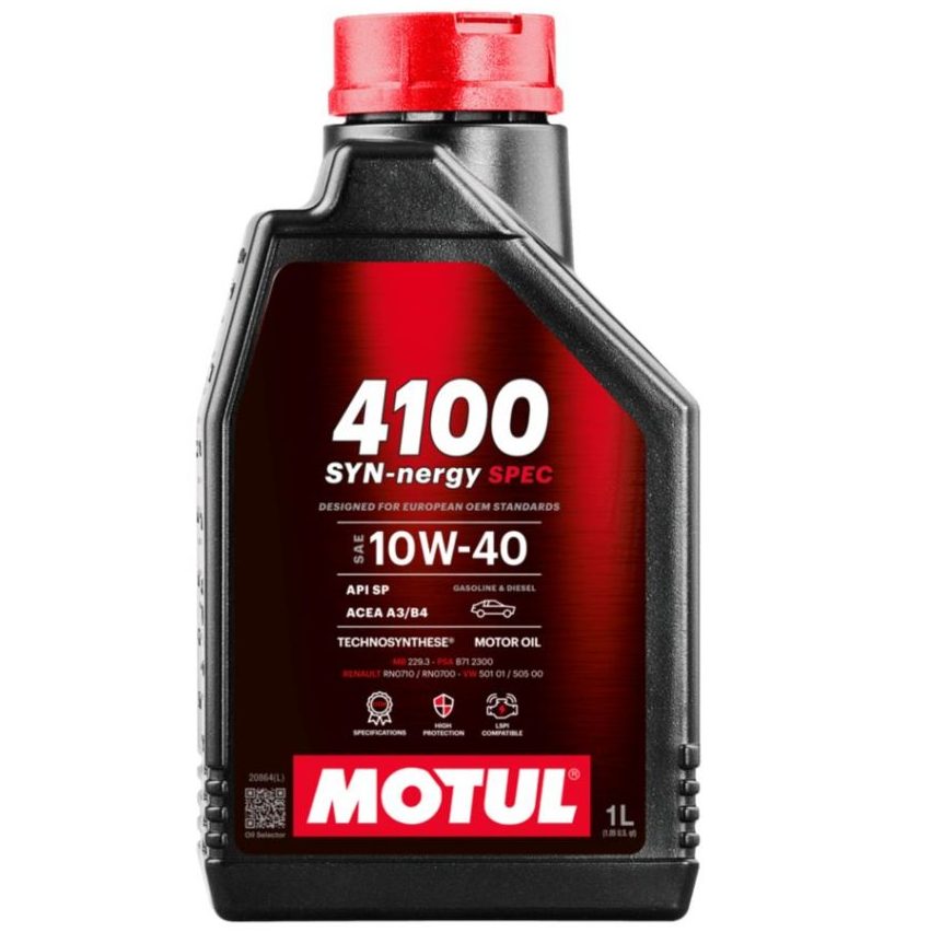 MOTUL 4100 SYN-nergy SPEC 10W-40 1L